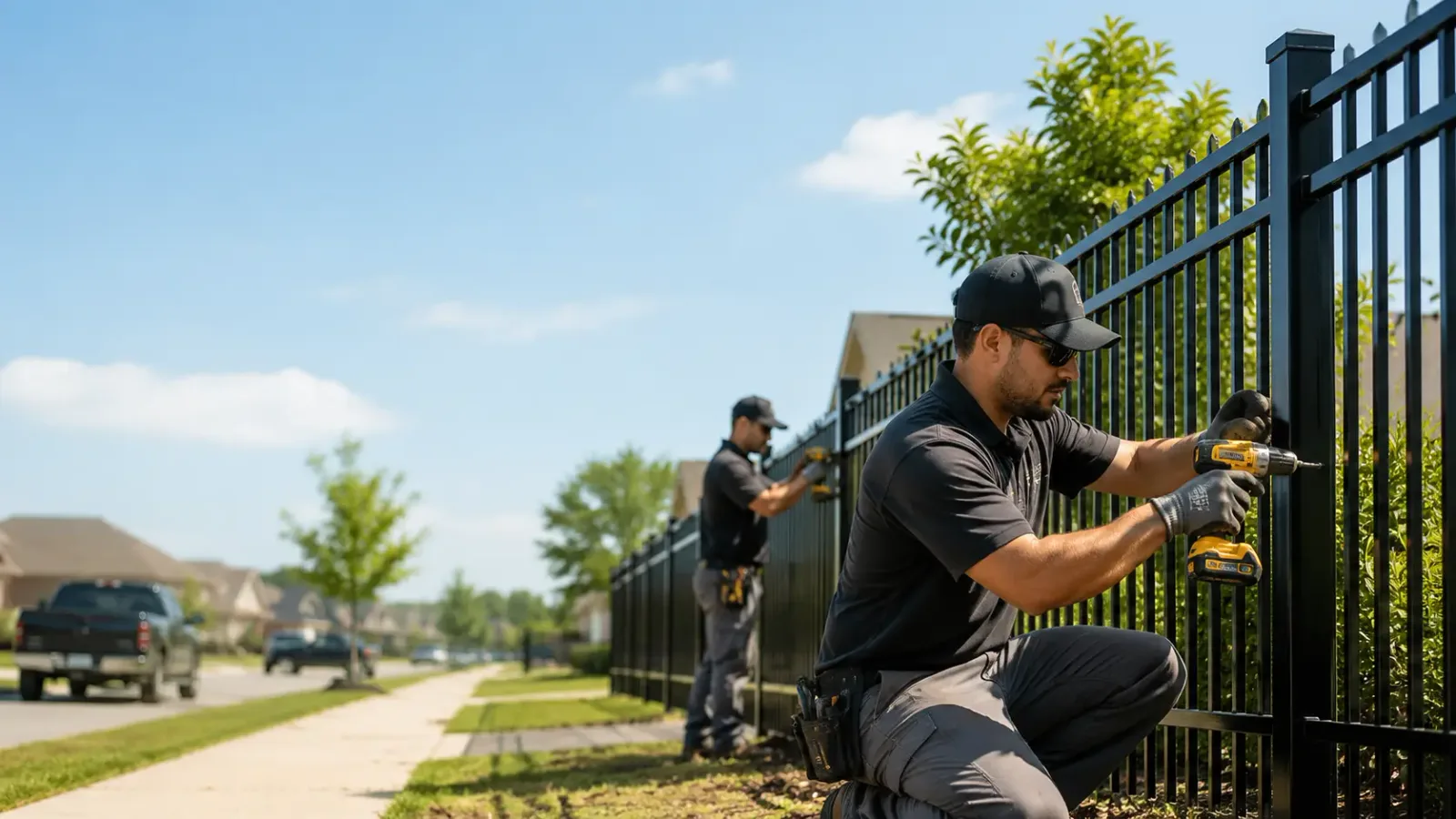 Metal Fence Installation in Parksville, KY